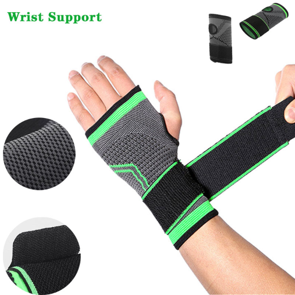 1 Piece Sports Bracer Fitness Wristband Sports Wristband Wrist Support Adjustable  Exercise Bands