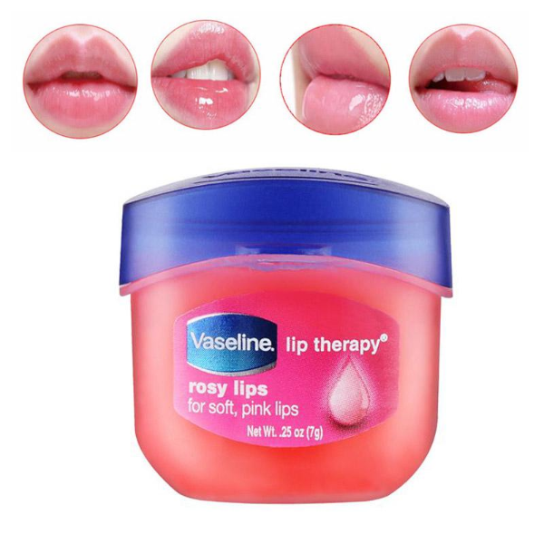 100% Pure Vaseline Lip Balm Petroleum Jelly Natural Moisturizing Cream Original Cocoa butter Skin Care