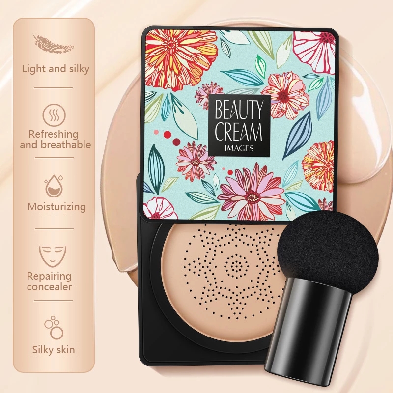 BB Glow Cushion Compact Cosmetics Makeup Base Whitening Cream Foundation Cream for Face Makeup