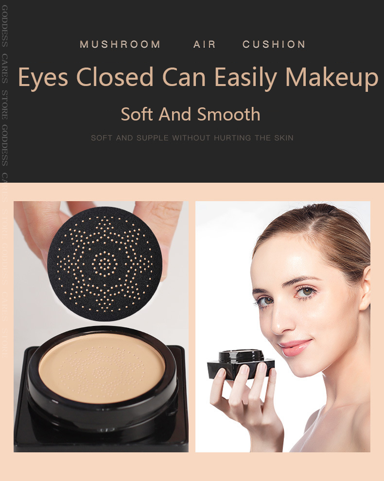 BB Glow Cushion Compact Cosmetics Makeup Base Whitening Cream Foundation Cream for Face Makeup