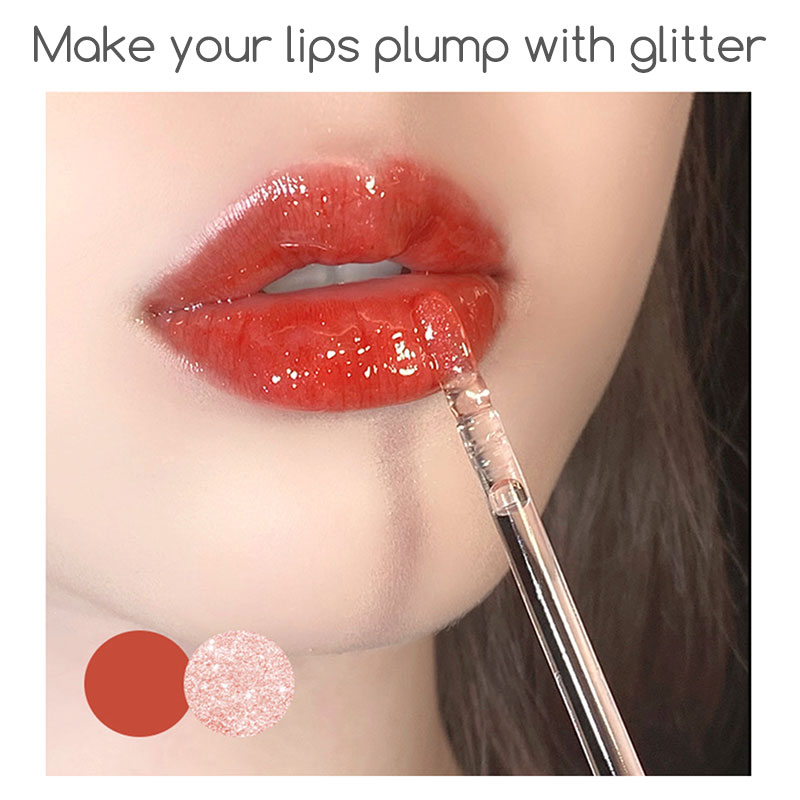 Mirror Gloss Lipstick  Lip Gloss Lip Moisturizing Transparent Lips Oil Reduce Lip Lines Lip Plumping Makeup