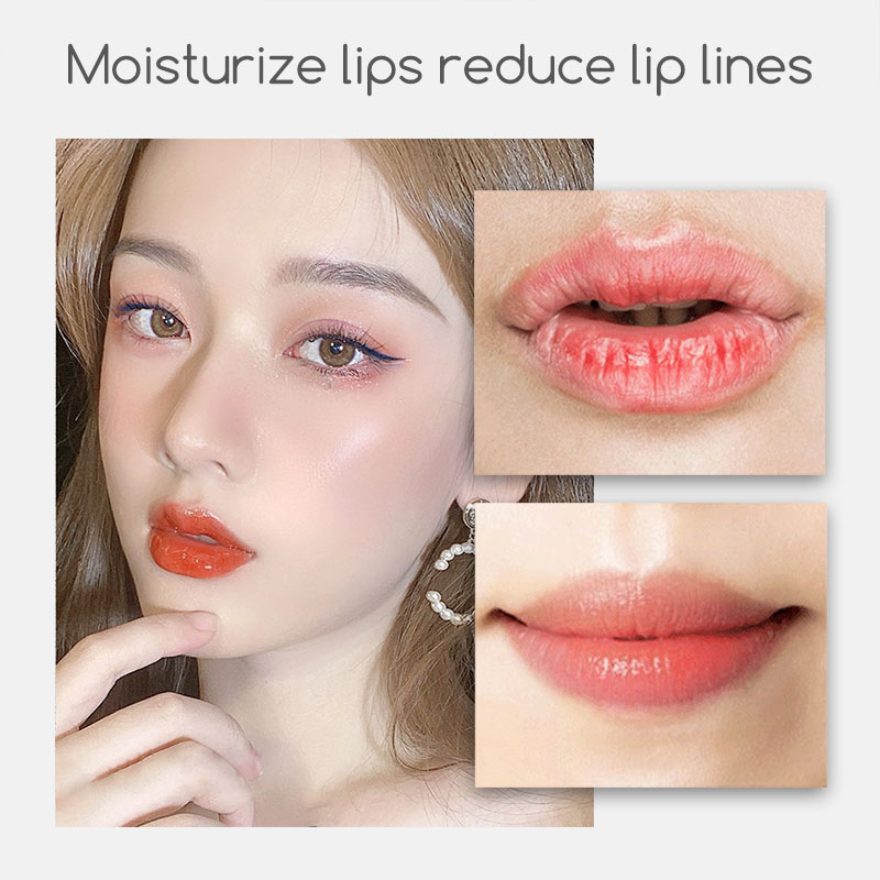 Mirror Gloss Lipstick  Lip Gloss Lip Moisturizing Transparent Lips Oil Reduce Lip Lines Lip Plumping Makeup