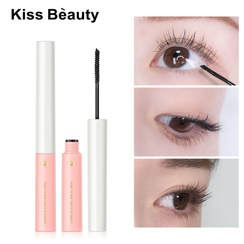 Ultra-fine Mascara Waterproof And Non-smudge Natural Thick Curling Fine Brush Mascara Individual Makeup