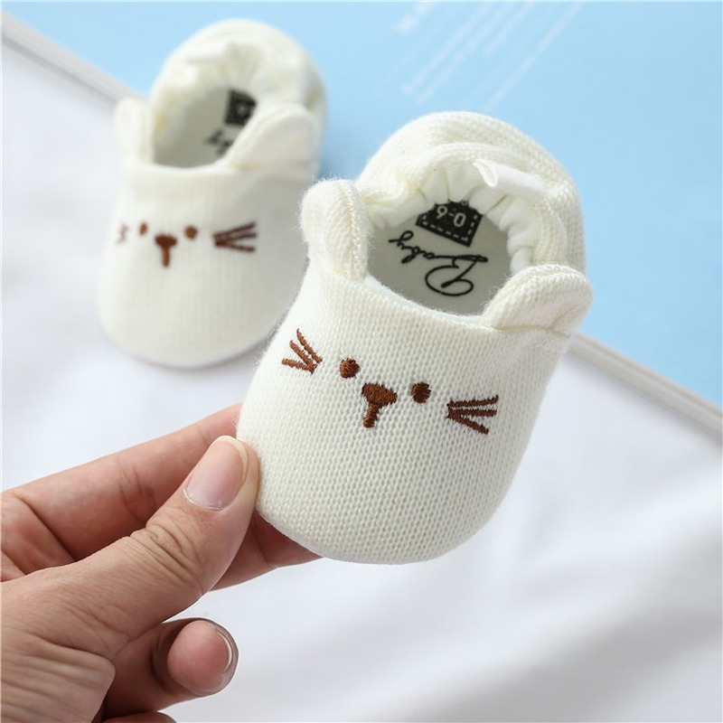 Toddler Girl Knitted Shoes First Walkers Snow Boots Newborn Baby Autumn Winter Socks