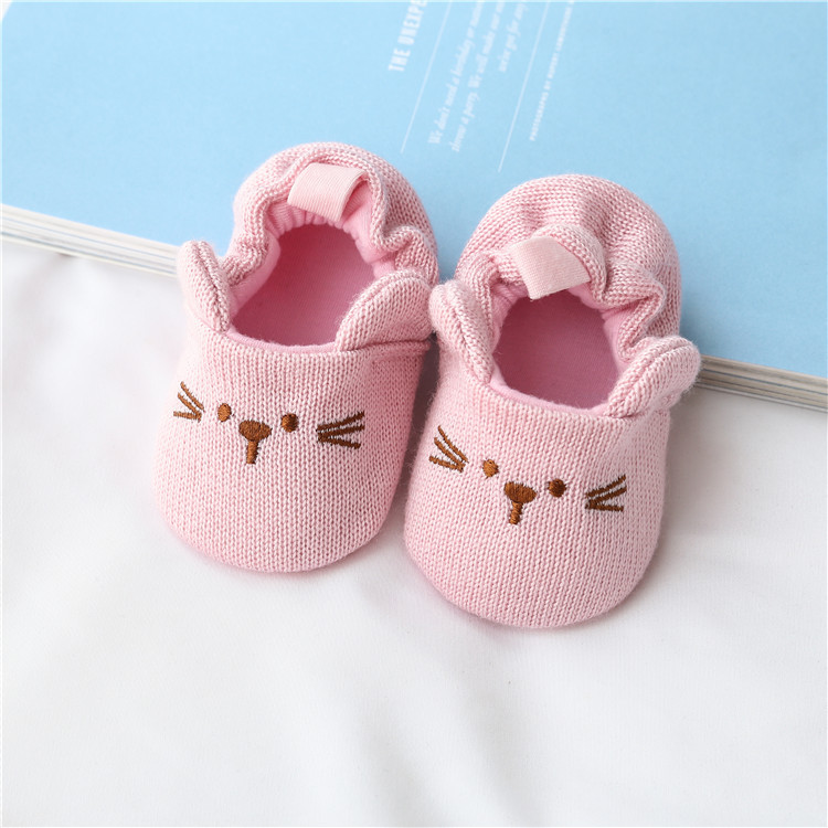 Toddler Girl Knitted Shoes First Walkers Snow Boots Newborn Baby Autumn Winter Socks