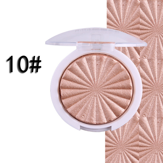 Highlighter Makeup Shimmer Powder Highlighter Palette Base Highlight Face Contour Golden Bronzer Makeup