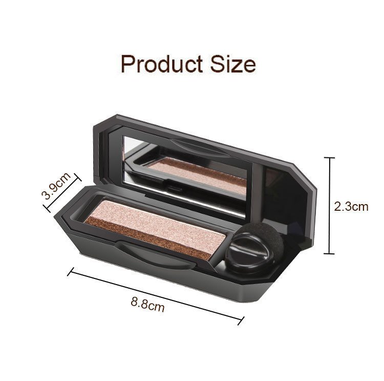 Double Color Lazy Eye Shadow Makeup Palette Glitter Palette Eyeshadow Pallete Waterproof Glitter Eyeshadow Makeup