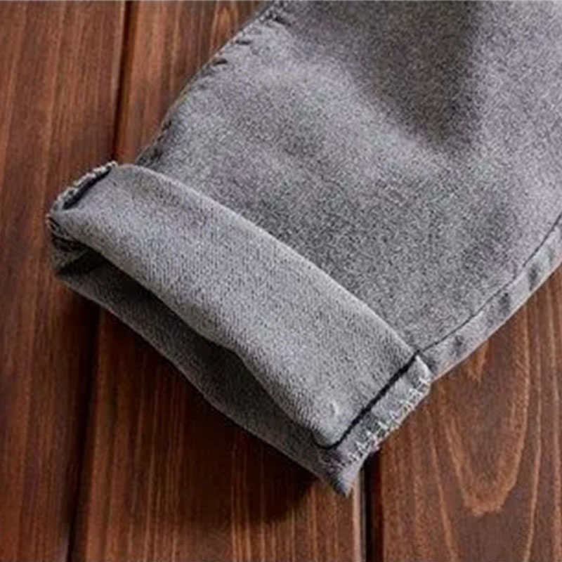 Teenager Boys Casual Jeans 2022 New Fashion Solid Color Pants for Kids Toddler Girl Boy Denim Trousers