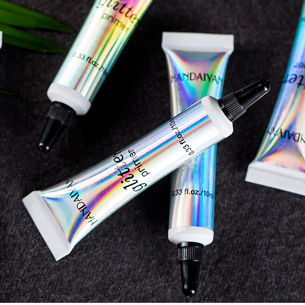 Glitter Primer Sequined Primer Eye Makeup Cream Waterproof Sequin Glitter Eyeshadow Makeup