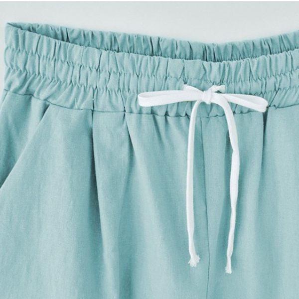 Summer shorts Women Summer Bermuda Shorts Large Size 8xl Loose Casual Sports Stretchy Cotton Straight Leg Breathable Shorts