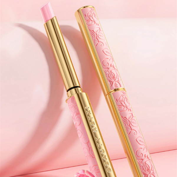 Honey Peach Magic Color Lipstick Temperature Lip Balm Moisturizing Nourishing Long Lasting Smooth Natural Brighten Lip Makeup