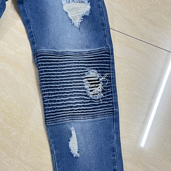 Straight Jeans Men Punk Skinny Denim Pants Spring Summer Boyfriend Jeans Streetwear Zipper Slim Fit Black Goth Trousers