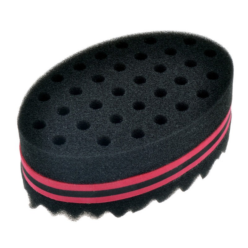 1 pcs double-sided magic twist sponge with hole 145 * 96 * 45mm-random color