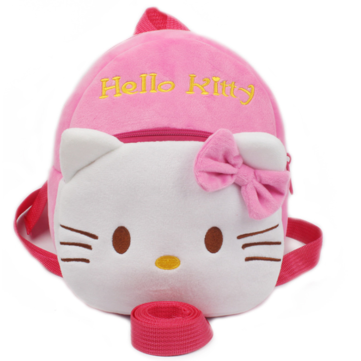 1pcs Toddler Bag kids Cartoon Backpack for Kid Anti-Lost Children Travel  School Schoolbags (1-2Y)