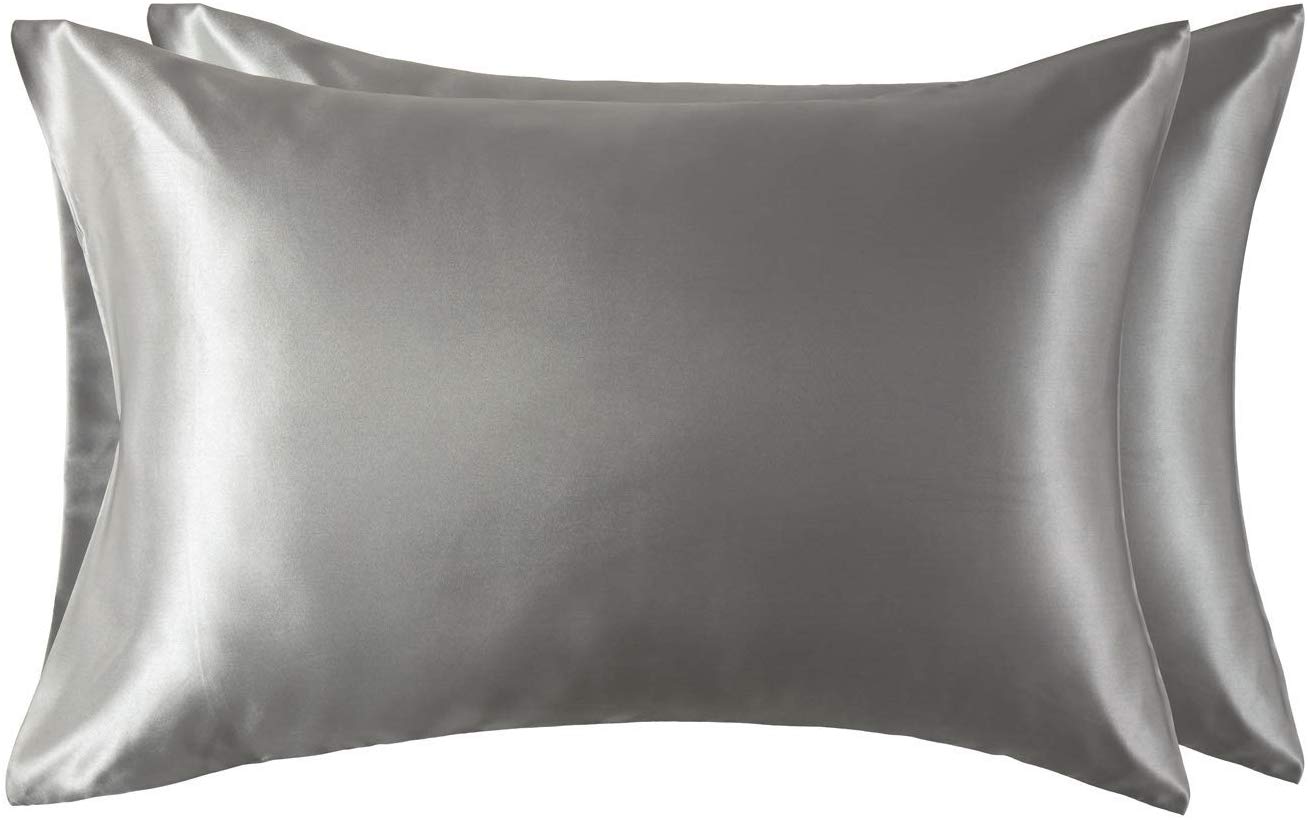 Bedsure Pillowcase Set Satin Pillowcases for Hair and Skin, Pack of 2 Pillow Cover