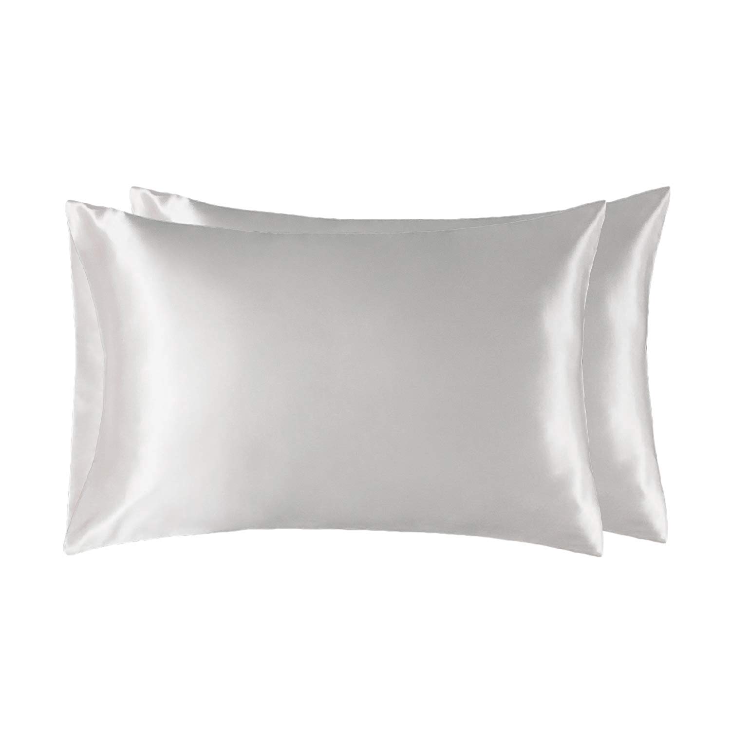 Bedsure Pillowcase Set Satin Pillowcases for Hair and Skin, Pack of 2 Pillow Cover