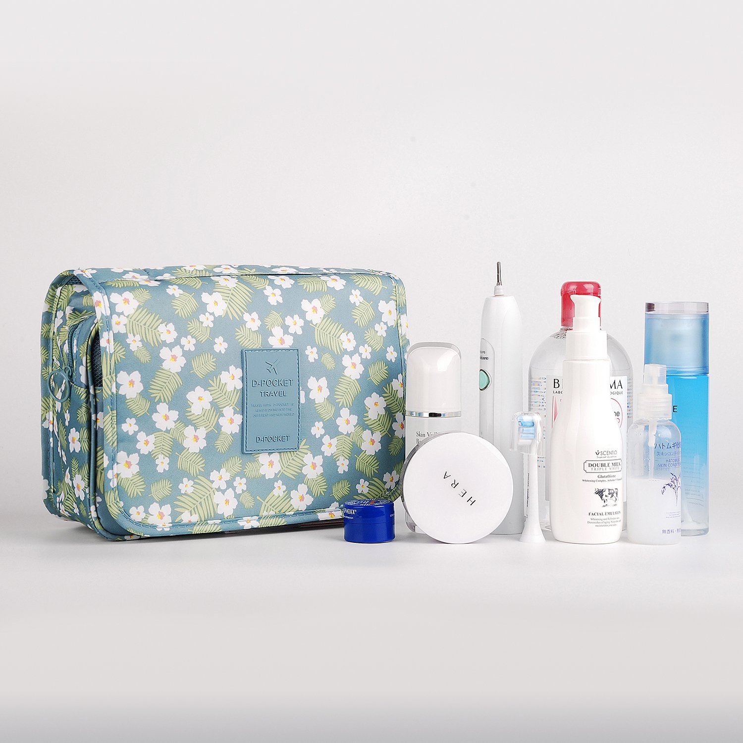 Travel Hanging Toiletry Wash Bag Makeup Cosmetic Organizer for Women Girls Kids Waterproof