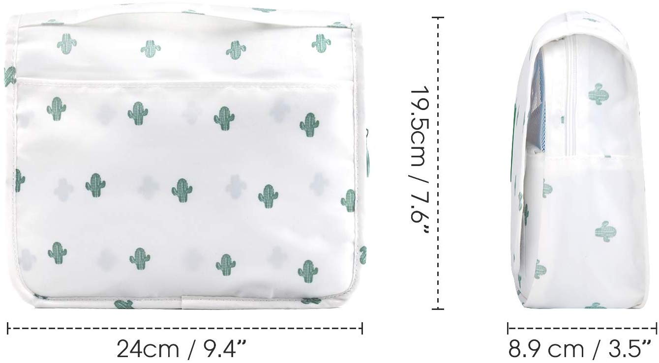 Travel Hanging Toiletry Wash Bag Makeup Cosmetic Organizer for Women Girls Kids Waterproof