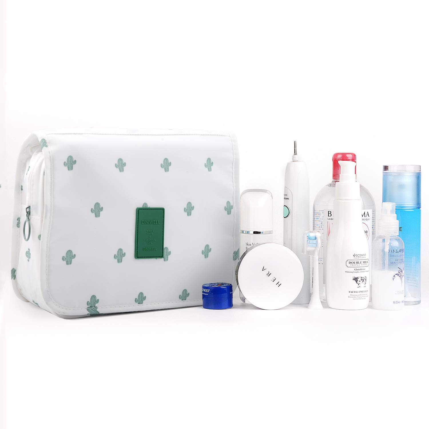 Travel Hanging Toiletry Wash Bag Makeup Cosmetic Organizer for Women Girls Kids Waterproof