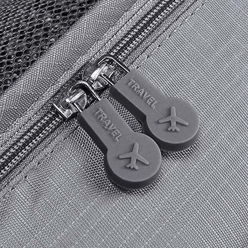 6PCS Packing Cubes Value Set for Travel Luggage Organiser Bag Compression Pouches Clothes Suitcase