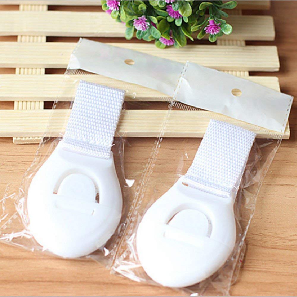 2Pcs Baby Adhesive Safety Lock For Cabinet Door Drawers Refrigerator Cabinet Cupboard Locks
