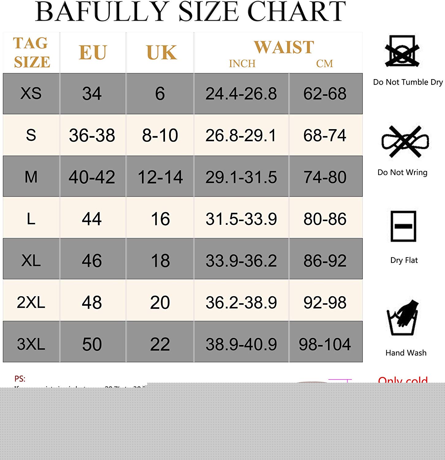 Waist Bafully Trainer Corset Slimming Body Shaper Tummy Control Girdle Band Steel Boned Underwear
