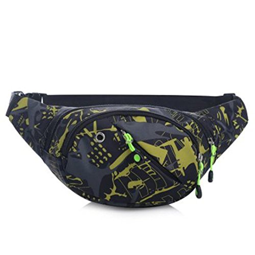 Chest Bag, Unisex Outdoor Sports Casual Camoufla Waist Pack Belt Bicycle Cycling Bumbag