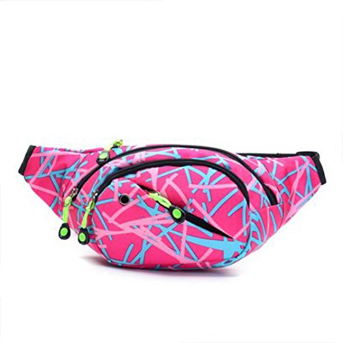 Chest Bag, Unisex Outdoor Sports Casual Camoufla Waist Pack Belt Bicycle Cycling Bumbag