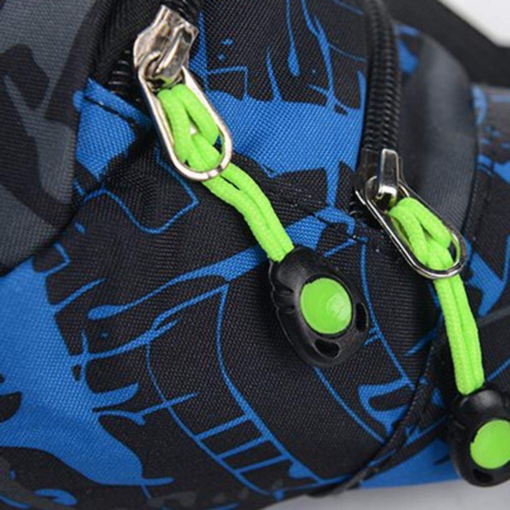 Chest Bag, Unisex Outdoor Sports Casual Camoufla Waist Pack Belt Bicycle Cycling Bumbag