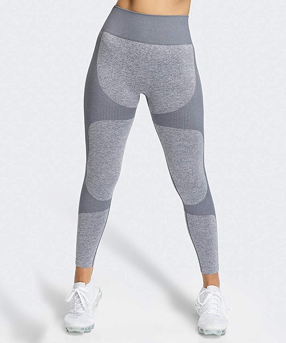 Women&apos;s Seamless High Waisted Yoga Leggings Stretch Gym Workout Running Leggings