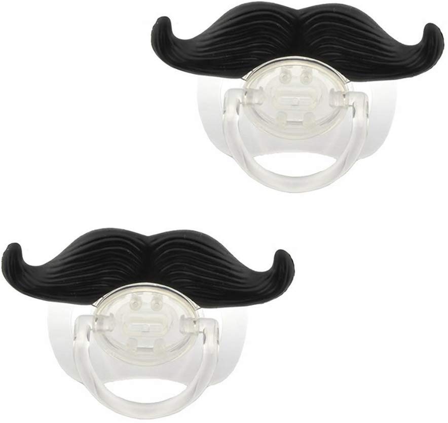 2pcs Baby Funny Dummy Prank Pacifier Soother Teether Novelty Teeth Children Child Soother