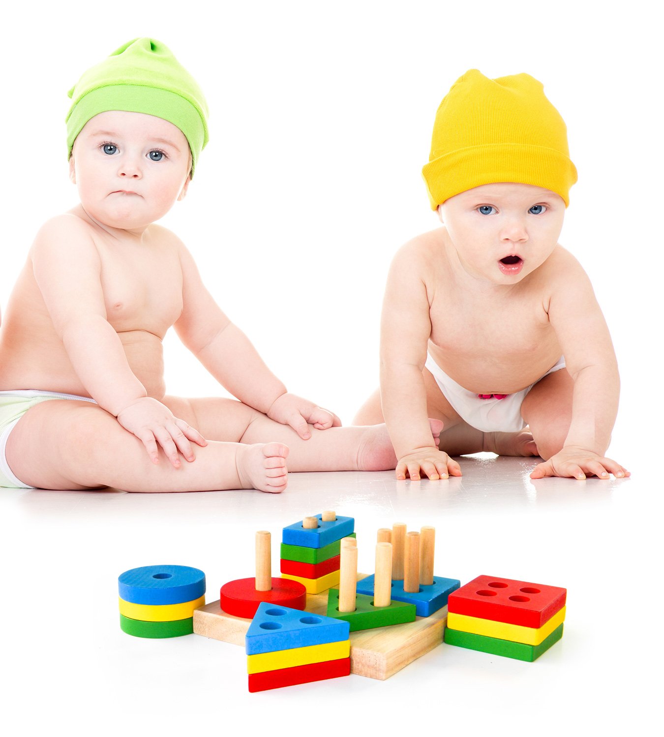 kids Wooden Educational Geometric Stack and Sort Board Shape and Color Recognition Toy Birthday gift