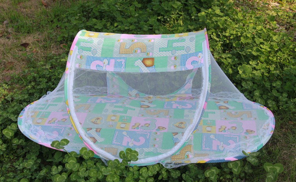 Baby Mosquito Net, Portable Infant Ttravel Crib Cot Foldable Cradle Bed Outdoor Home Use for Baby
