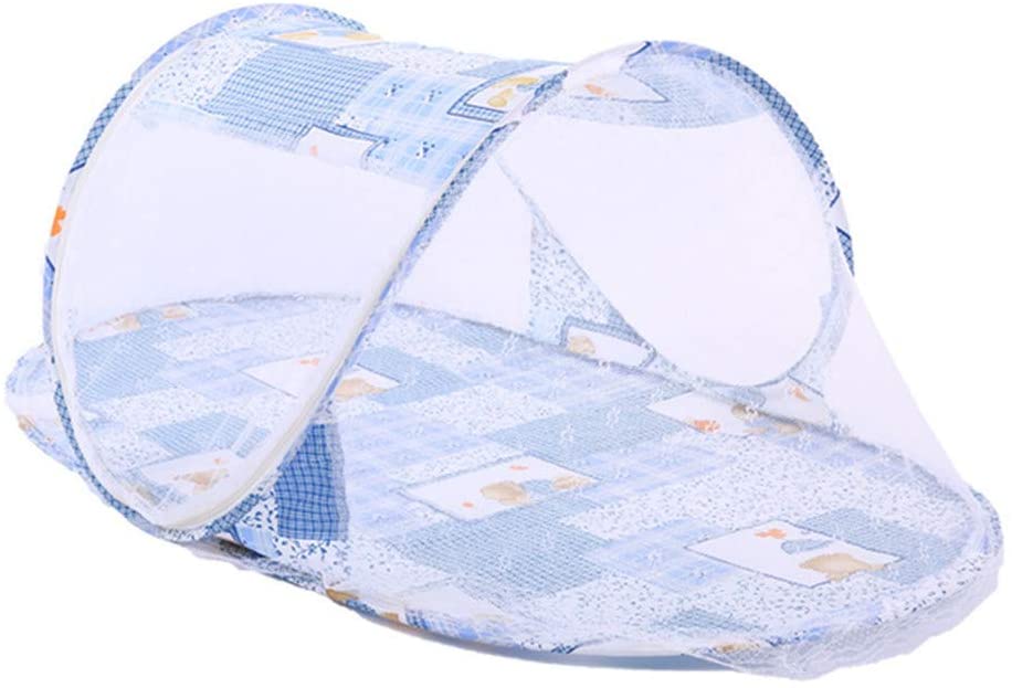 Baby Mosquito Net, Portable Infant Ttravel Crib Cot Foldable Cradle Bed Outdoor Home Use for Baby