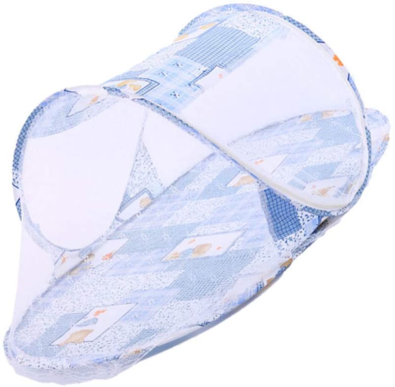 Baby Mosquito Net, Portable Infant Ttravel Crib Cot Foldable Cradle Bed Outdoor Home Use for Baby
