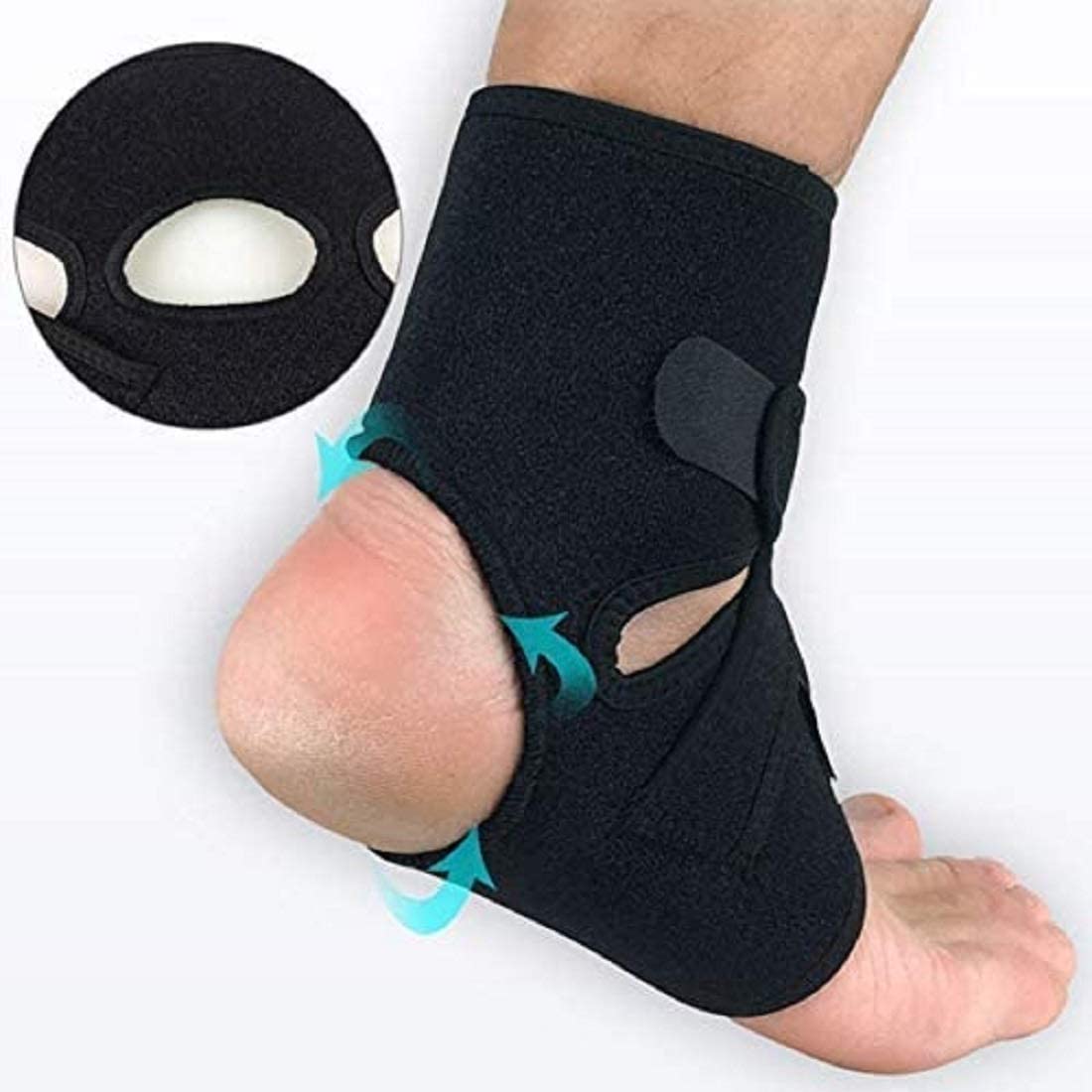 1PC Ankle Guard Arch to Ankle Support for Achilles Tendonitis Arthritis, Foot Bandage，Support Belt