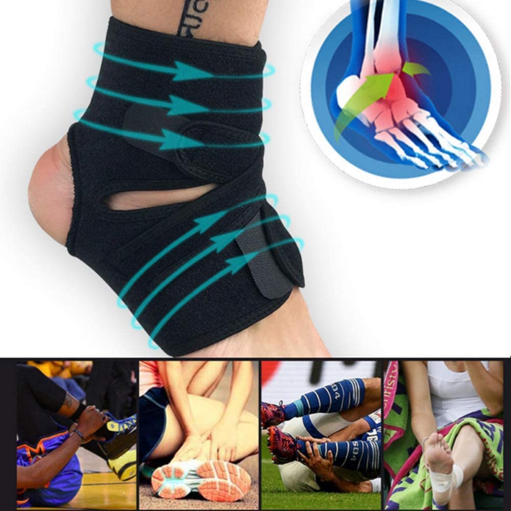 1PC Ankle Guard Arch to Ankle Support for Achilles Tendonitis Arthritis, Foot Bandage，Support Belt