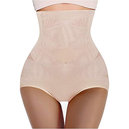 Women Butt Lifter Shapewear Hi-Waist Panty Double Tummy Control Knickers Waist Trainer Body Shaper