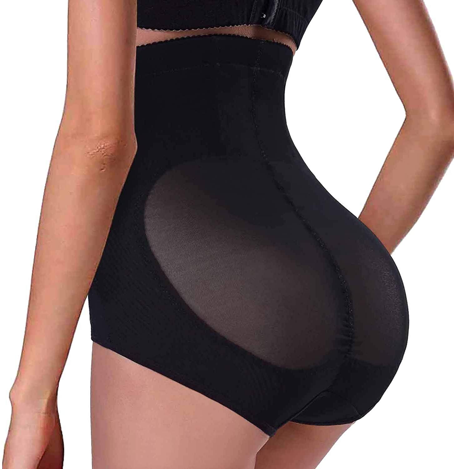 Women Butt Lifter Shapewear Hi-Waist Panty Double Tummy Control Knickers Waist Trainer Body Shaper