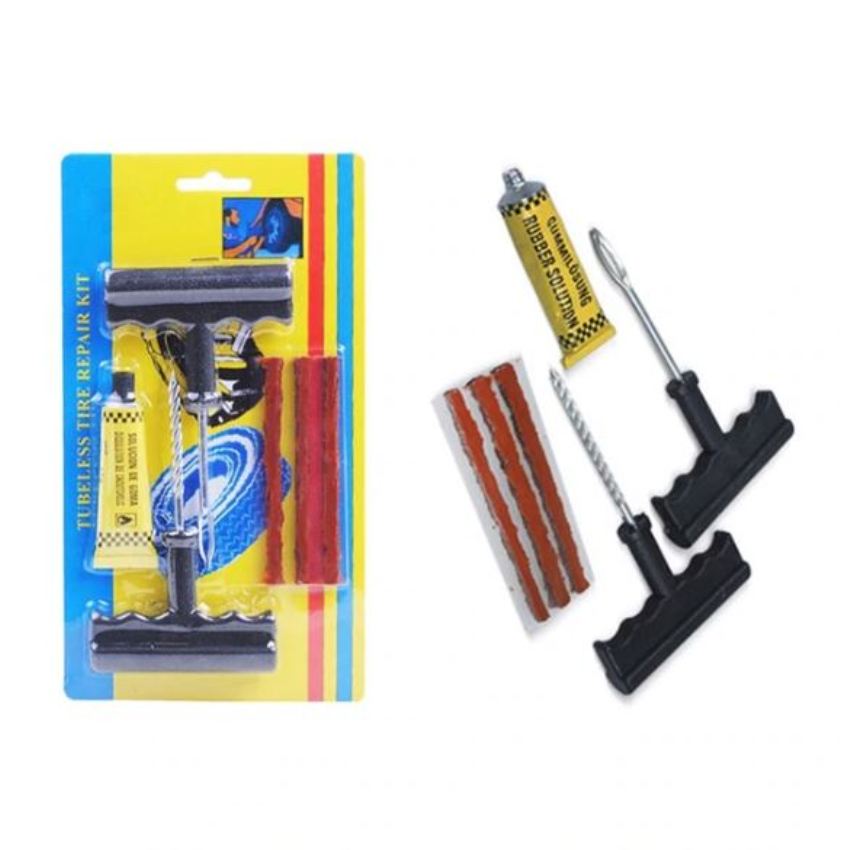 Tubeless Tire Tyre Puncture Repair Tool Kit