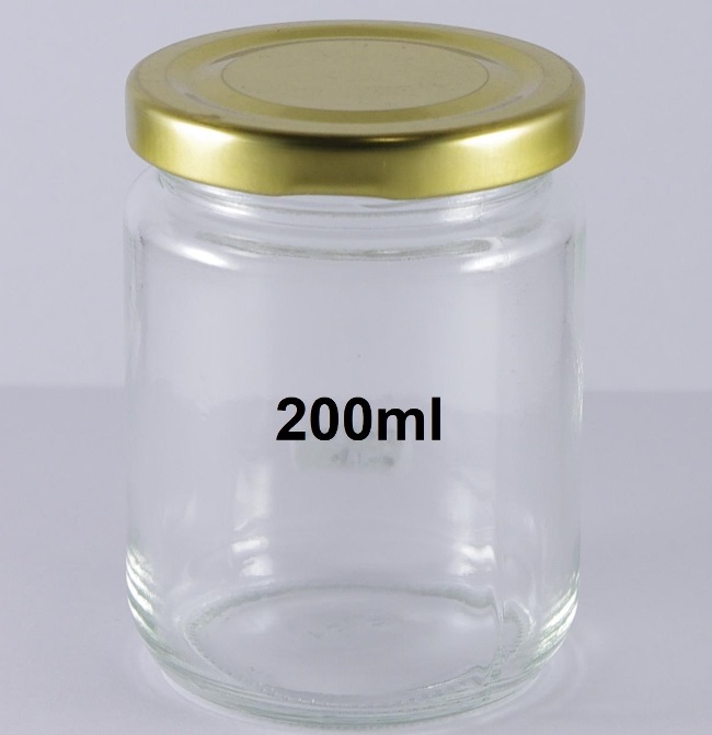 Multipurpose Storage Glass Jar, 200g/ml
