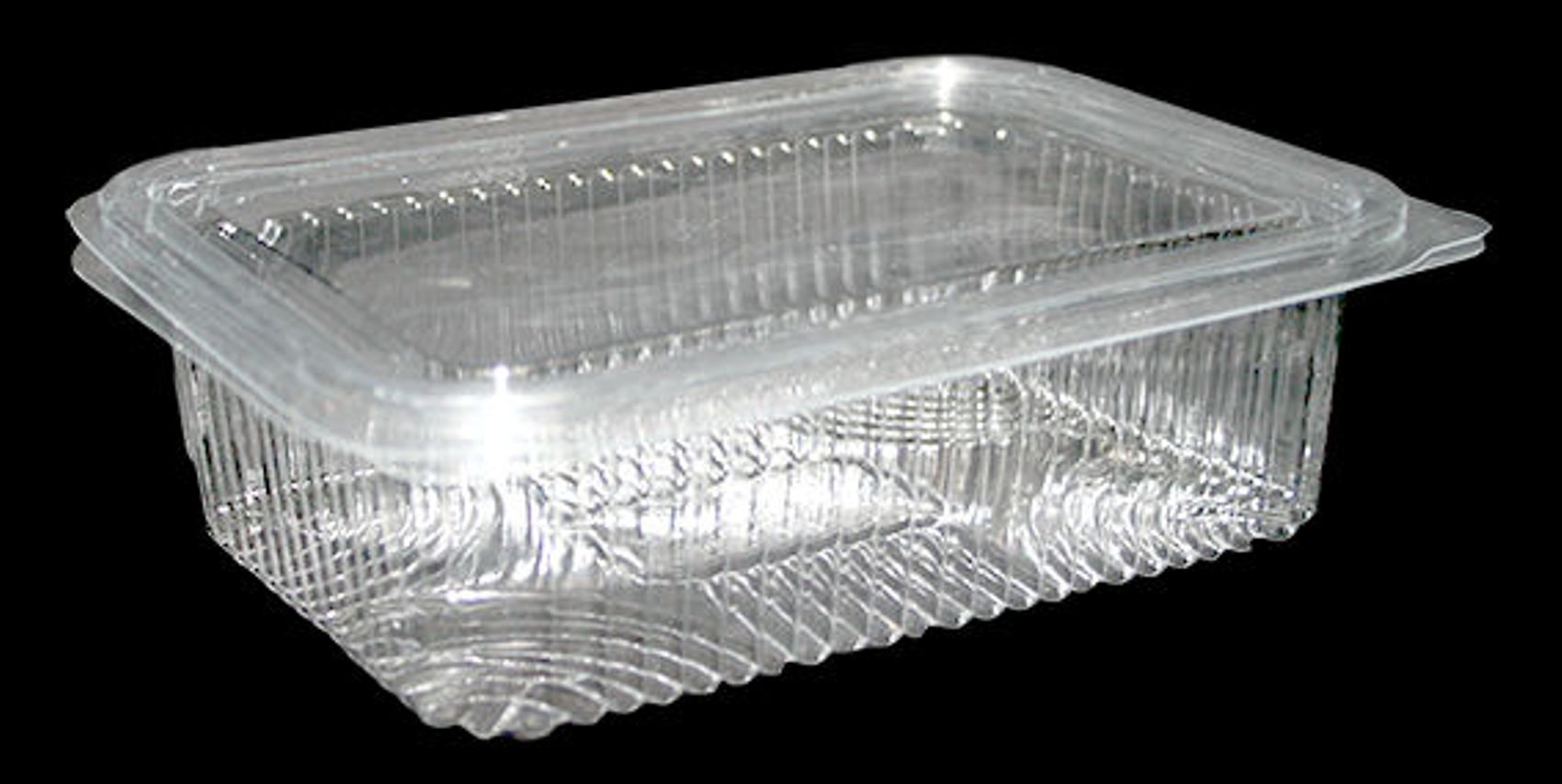 Disposable Plastic Punnet Food Packing &amp; Storage Containers - 20 Pcs