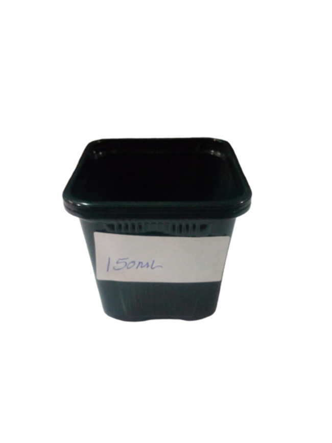 Reusable/Recyclable  Plastic Plant Seedling Flower Pots - 10 Pcs