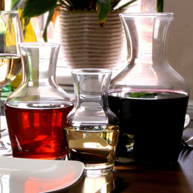 Glass Beverage Juice Wine Decanter/Carafe