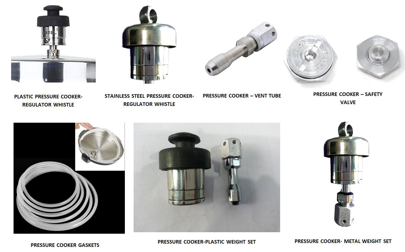 SARAL Brand Kitchen Dining Pressure Cooker Replacement Spare Parts