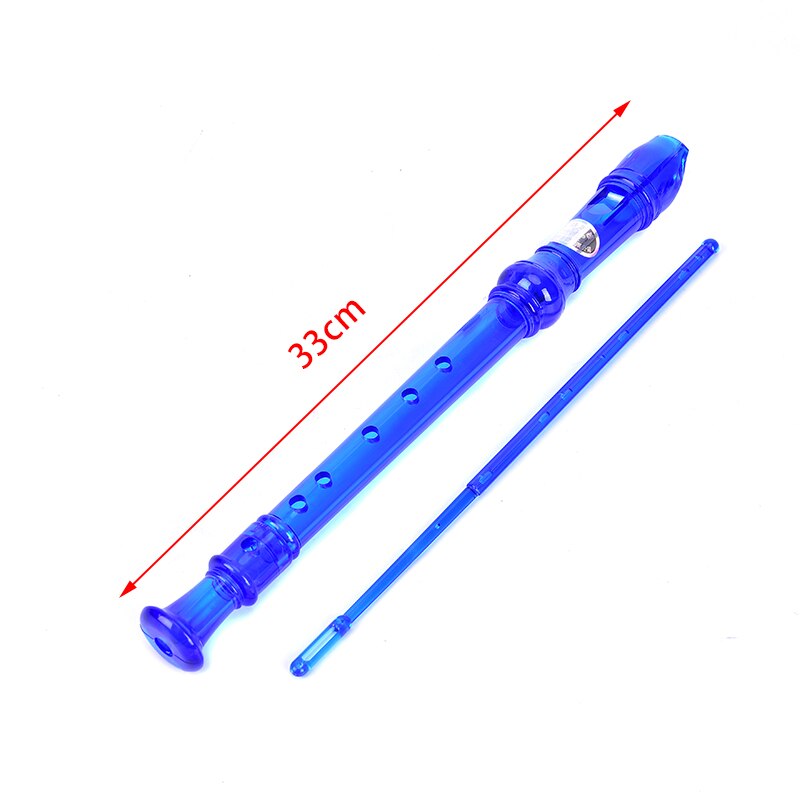 Plastic Clarinet Soprano Recorder Flute Musical Instrument for Kids