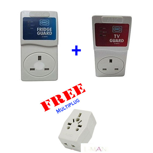 TV Guard + FREE Fridge Guard GET a FREE Multiplug