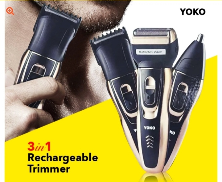Yoko yk-6559 3in1 Rechargeable USB Trimmer