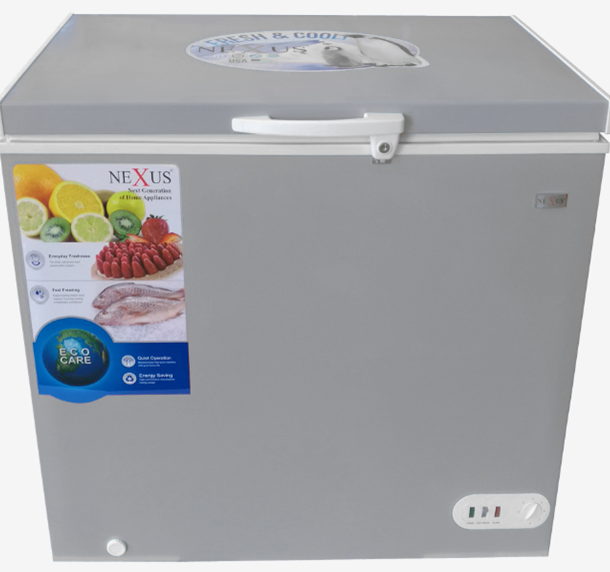 NX 265E - 200Litres - Chest Freezer-GREY