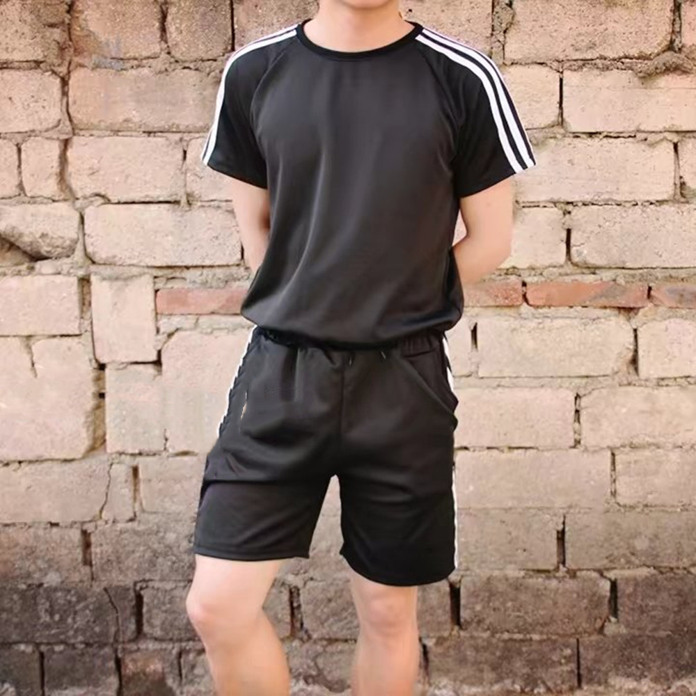 Men's Clothes Men T-shirts Men Suits Men's Sportswear Two Piece Set (Clothes + Pants) Clothing